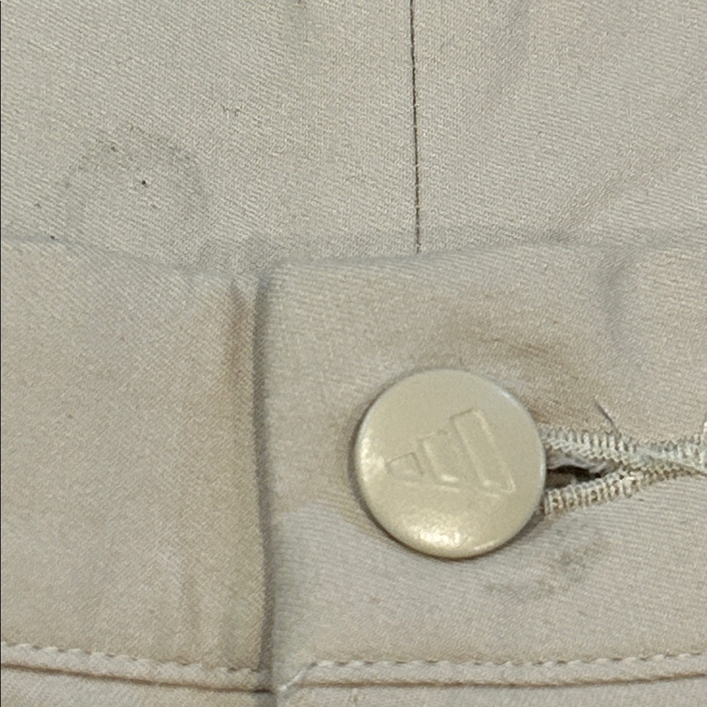 Adidas Men's Go-To- Five-Pocket Tapered Fit Golf Pants size 38 W/ 32 L Cream - Picture 10 of 16
